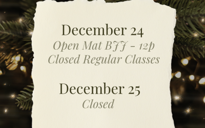 Upcoming Holiday Closures