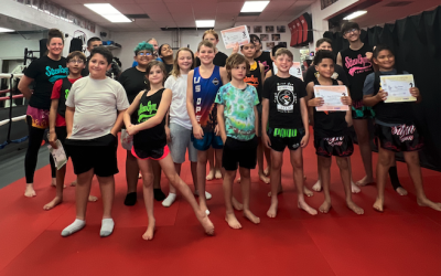 Kid’s Fall  Rank Ceremony