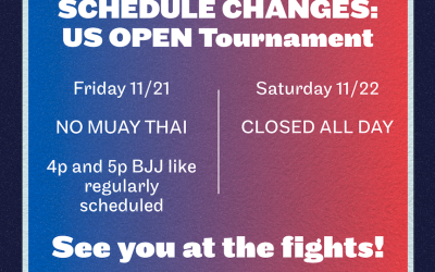 Upcoming Closure: US Open Weekend