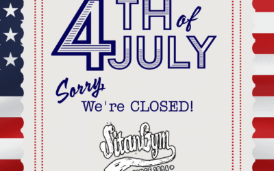 Sitan Closed for 4th of July