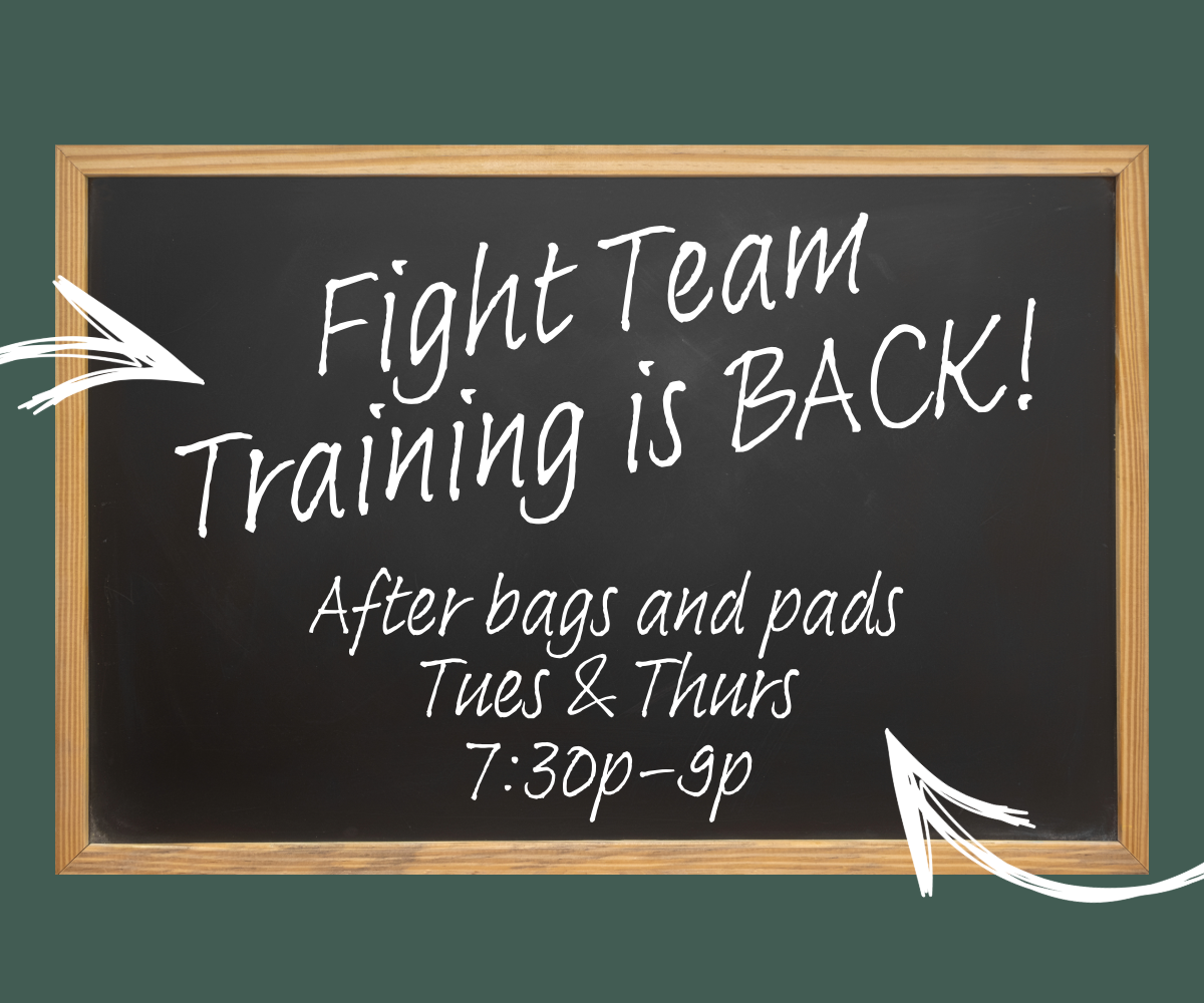 Tues/ Thurs Adv. Class is Back!